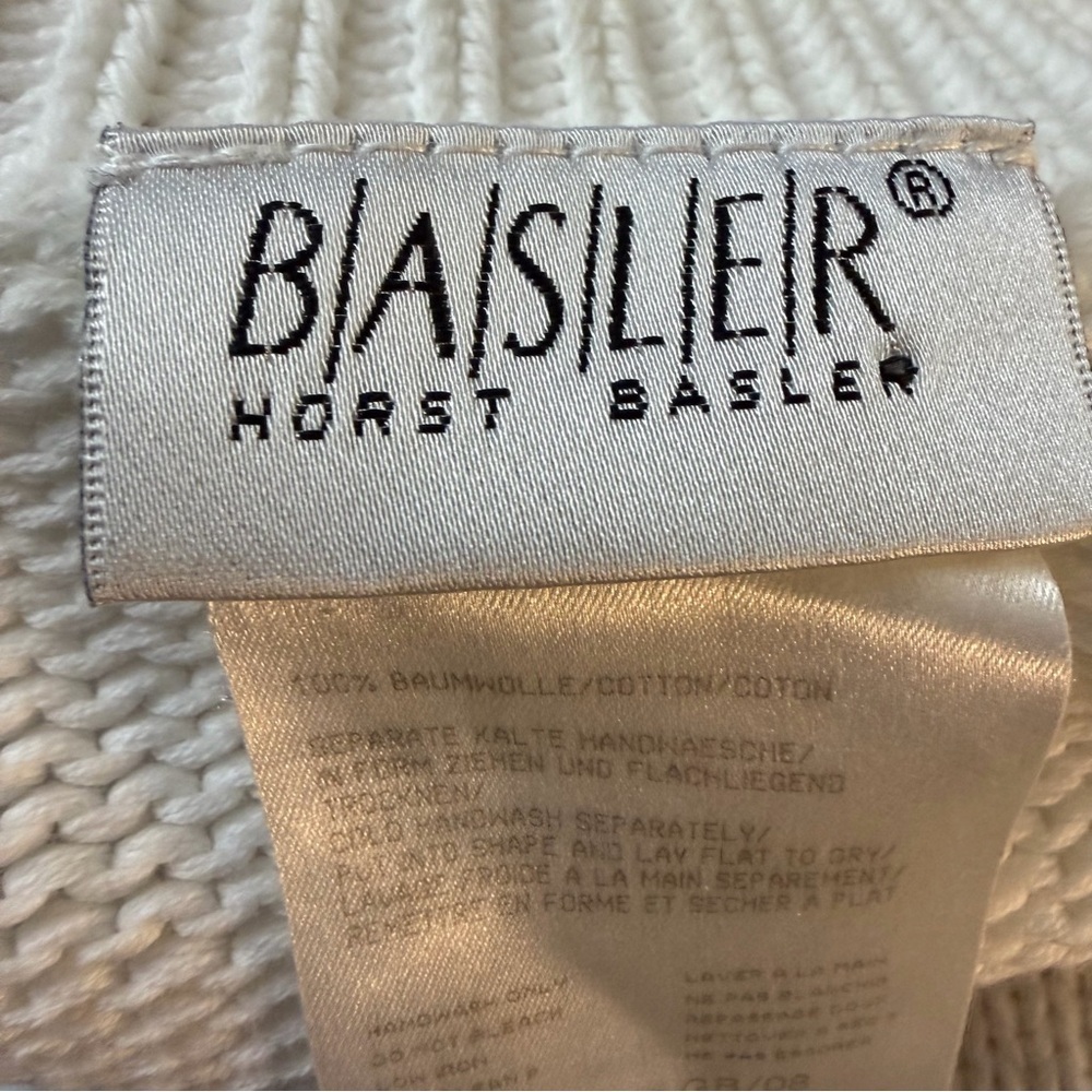 Basler Full Zip Cotton Sweater - Picture 8 of 10